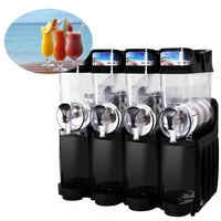 Machine à granité commerciale 4*15L, machine à slush glacé / machine à slush glacé pour la maison en Arabie Saoudite