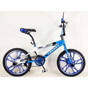 Vélo BMX <span class=keywords><strong>Freestyle</strong></span> pour Enfants, Rouge et Blanc, Vélo de Stunt avec Roues en Alliage pour Garçons, Stunt Urbain et Loisirs - Product Image 5