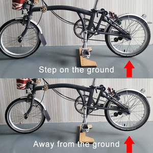 AGEKUSL penyangga parkir sepeda lipat, stasiun perbaikan sepeda untuk Brompton Fnhon Dahon - Product Image 4