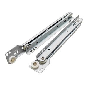 Drawer slide premium factories monsoon undermount drawer slide rail telescopic channel cabinet nylon roller slide