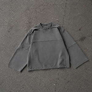 <span class=keywords><strong>T</strong></span>-<span class=keywords><strong>shirt</strong></span> Homme 100% Coton Couleur Unie Manches Longues Multicolore Coupe Ample Col Rond <span class=keywords><strong>T</strong></span>-<span class=keywords><strong>shirt</strong></span> Neutre - Product Image 1