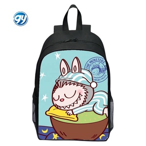 2024 Printed Rabbit Labubu <strong>Bag</strong> Primary Kids <strong>Bags</strong> <strong>School</strong> Student Cartoon Cute Backpack 123 <strong>Grade</strong> Doll Boys and Girls - Product Image 3