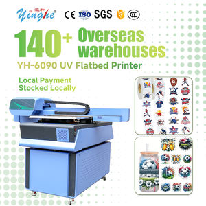Imprimante à jet d'encre UV à plat automatique Yinghe 6090 avec tête d'impression I3200, compatible avec l'encre UV Egg - Product Image 2