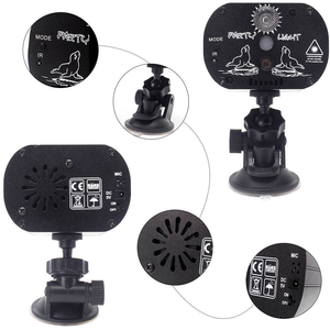 Luz Láser LED RGB Mini USB Recargable U'king para Fiestas, DJ, Discotecas y Clubes, con Control Remoto y Manual, Clasificación IP44 - Product Image 5