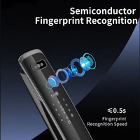 Fabrikantprijs Volledig Automatisch Digitaal Slot Wifi Camera 3D Gezichtsherkenning Biometrische Vingerafdruk Slimme Deurslot