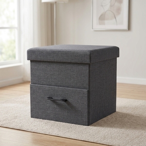 <span class=keywords><strong>Banc</strong></span> ottoman pliable en tissu moderne et contemporain <span class=keywords><strong>avec</strong></span> rangement pour le salon, meubles de maison <span class=keywords><strong>avec</strong></span> tiroirs - Product Image 1