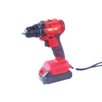 Mini perceuse professionnelle 12V 10mm, perceuse de haute qualité d'origine chinoise, perceuse sans fil à deux batteries et une charge