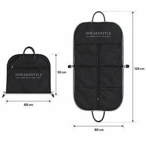 Sac de transport professionnel grande capacité pour vêtements, en tissu Oxford, avec fermeture éclair, idéal pour cadeaux d'entreprise et voyages - Product Image 2
