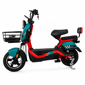 Vélo électrique familial STARGO <span class=keywords><strong>JUMBO</strong></span> 500W avec grand panier avant, double siège large et dossier pour les courses quotidiennes et la mobilité urbaine - Product Image 5