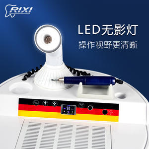 Machine de polissage dentaire électrique avec lampe LED, collecteur de poussière, moteur sans balais, antistatique, équipement de polissage haute définition - Product Image 2