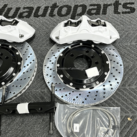 Pour BMW Série 3 E46 328i 330i Disque en Fer à Haute Teneur en Carbone Couleur Blanche Étrier de Frein de Remplacement Pièces de Frein Auto avec Kit de Fixation