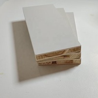 Tablero de Melamina con Núcleo de Madera de Paulownia, Pino y Álamo, en Negro y Blanco, de 12mm, 16mm, 18mm y 24mm, para Muebles, Venta al Por Mayor