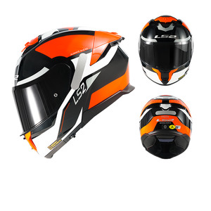 <span class=keywords><strong>Casque</strong></span> de <span class=keywords><strong>moto</strong></span> LS2 FF808 à double lentille, design racing intégral, anti-buée, universel quatre saisons, pour homme et femme. - Product Image 2