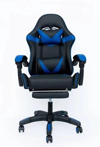 Sedia Girevole in Pelle Regolabile in Altezza con Ruote per Ufficio, Computer, Studio e <span class=keywords><strong>Gaming</strong></span>, Consegna Gratuita - Product Image 6