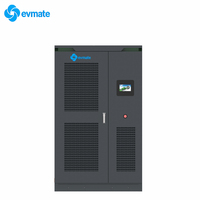 EVMATE Estación de Carga Rápida para Vehículos Eléctricos de 400KW de Alta Potencia, Tipo Dividido CCS2 CHAdeMO, Cargador Comercial para Vehículos Eléctricos IP55 OCPP