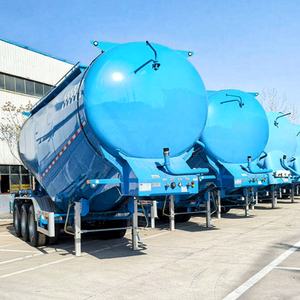 重型 40 立方米水泥散装半挂车 - 气动卸料，适用于石灰/粉煤灰/建筑材料 - Product Image 4