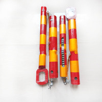 Barre de traction anti-collision arrière 30T pour remorque de sauvetage de véhicule Outils de remorquage de voiture en acier Barre lumineuse
