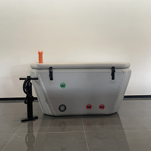Pvc Cold Plunge Tub Bain De Glace Portable <span class=keywords><strong>Piscine</strong></span> Plunge Froide Gonflable Avec Sacs À Dos Et Kits De Réparation - Product Image 1