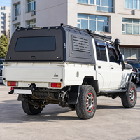 Capot de camion en aluminium pour LC79/Nissan Frontier 2022-2026, benne de 5 pieds avec porte latérale intégrée