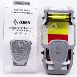 Zebra 800300-350EM ZC YMCKO Ribbon (200 Prints),100% Genius color ribbon for ZC100 ZC300