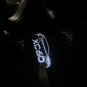 <span class=keywords><strong>Logo</strong></span> LED HD pour Polestar 1 <span class=keywords><strong>2</strong></span> V60 XC40, projecteur de lumière de porte de <span class=keywords><strong>voiture</strong></span>, lumière fantôme, laser de bienvenue, lampes d'ambiance - Product Image 2