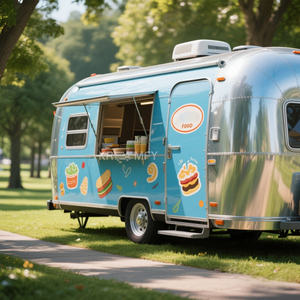 Remolque de Comida Personalizado 2025, Camioneta de Barbacoa, Totalmente Equipado para Catering en EE. UU. - Product Image 6