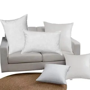 Cheap European-Style White Natural Duck Feathers Filling Recognize Hotel Pillows