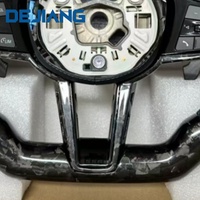 Volant de voiture personnalisé en cuir CS et fibre de carbone forgée pour BMW X3 X4 X5 G11 G12 G21 G22 G23 G20 G30 G01 G02 Plug and Play