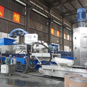 PE + carbon đen cho cao nạp Đen <span class=keywords><strong>masterbatch</strong></span> kneader duy nhất vít đùn tạo hạt đùn - Product Image 6