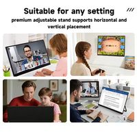 Moniteur portable 23,8 pouces 1080P FHD IPS USB-C pour ordinateur portable, écran étendu, meilleur moniteur externe pour PC de jeu, vente en gros 2026