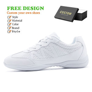 Zapatillas de deporte con diseño personalizado, zapatillas de baile con etiqueta privada, competición juvenil, tenis de porristas, entrenamiento atlético, transpirables, suaves - Product Image 2