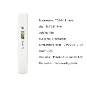 Werksverkauf Tragbarer Wasser qualitäts <span class=keywords><strong>tester</strong></span> Digitaler TDS-Messgerät <span class=keywords><strong>tester</strong></span> für Trinkwasser - Product Image 5