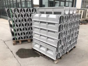 Caniveau de drainage linéaire BMC EN1433, canal de drainage composite robuste avec grille en plastique <span class=keywords><strong>pour</strong></span> cour logistique - Product Image 6