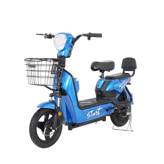Cheap Two Wheel Adult 14-inch Tire E Bike 350W/500W 48v Electric Folding Bicycle City Bike