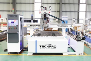 Routeur CNC automatique 1530 1325 4 axes 3D ATC avec broche horizontale - Product Image 3