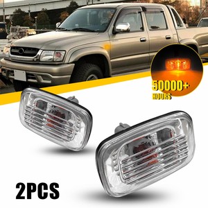 Luces intermitentes Auxito Clear Indicator Guard Repeater para Landcruiser Serie 80, PAR de luces laterales - Product Image 1