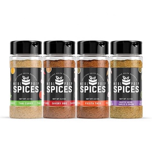 Bền Vững 6Oz Nhựa Mini Lưu Trữ Container Thảo Mộc & Gia Vị Công Cụ Nhỏ Lọ Gia Vị Và Gia Vị Chai - Product Image 2