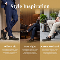 Chaussures habillées en cuir pour hommes, style brogue Oxford classique, doublure en cuir véritable, semelle en caoutchouc durable, chaussures de ville pour affaires