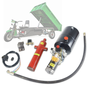 Duy nhất diễn xuất 12V DC 0.8kw điều khiển từ xa nhỏ thủy lực điện gói cho Dump Trailer Xe Tải xe nâng đơn vị - Product Image 1