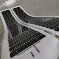 Maßgefertigte 10W 18V Flexible Solarmodule 900*70mm Schmal von Shenzhen Fabrik