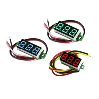 Voltmeter Digital 12v Voltmeter, voltmeter listrik DC voltase Meter harga Voltmeter tegangan DC