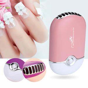 HQ Mixed Proc Discount Mini Portable Eyelash Fan Handheld Lash Fan Rechargeable USB Eyelash Nail Dryer - Product Image 1
