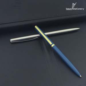 Nuevo Bolígrafo Metálico de Alta Calidad para Negocios, Diseño Delgado con Logotipo Personalizado, 1.0 mm, para Uso en Oficina, Gran Venta - Product Image 6