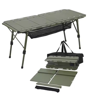 Portatile regolabile in alluminio altezza tavolo IGT Design moderno borsa per il trasporto all'aperto pieghevole Picnic campeggio uso esterno cucina - Product Image 6