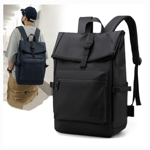 Sac à dos de voyage extérieur personnalisé, sac à dos à roulettes pour ordinateur portable, sac à dos scolaire étanche pour ordinateur portable, sac à dos moderne en cuir pour ordinateur portable - Product Image 1