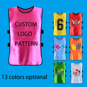 Oem Fabriek Custom Logo Voetbal Training Vest Voetbal Bibs Mesh Scrimmage Vesten Voor Volwassenen Kinderen Voor Winter Zomersport - Product Image 6