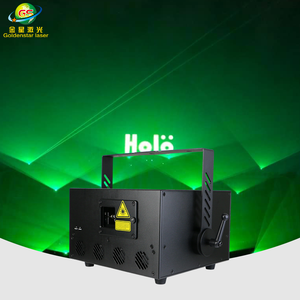 Projetor <span class=keywords><strong>Laser</strong></span> RGB 10W <span class=keywords><strong>1000MW</strong></span> com Animação em Cores Completas para DJ, Clube, Disco, Controle DMX512 ILDA - Product Image 1