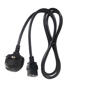 Extensión de servidor Ups Ac Pro de 250v, pieza de repuesto de 3 puntas, resistente, 220v, S19j Asic, salida c19 con cable, 20A - Product Image 1