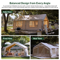 Tente familiale Coody Familia 17.2 Air - Beige, grande tente familiale pour le camping en plein air, en vente