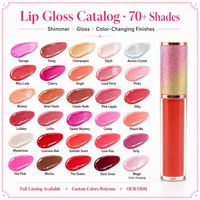 Gloss à lèvres végétalien brillant personnalisable avec logo, maquillage longue tenue hydratant, rouge à lèvres mat, gloss, baume à lèvres, plusieurs couleurs